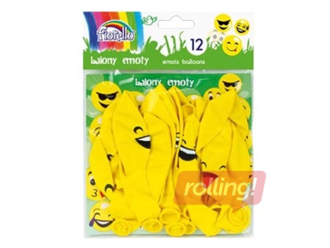 Balloons Party Emots, 12 pcs.