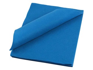 Filcs, 20x30cm, 150g/m², zils, 10 loksnes