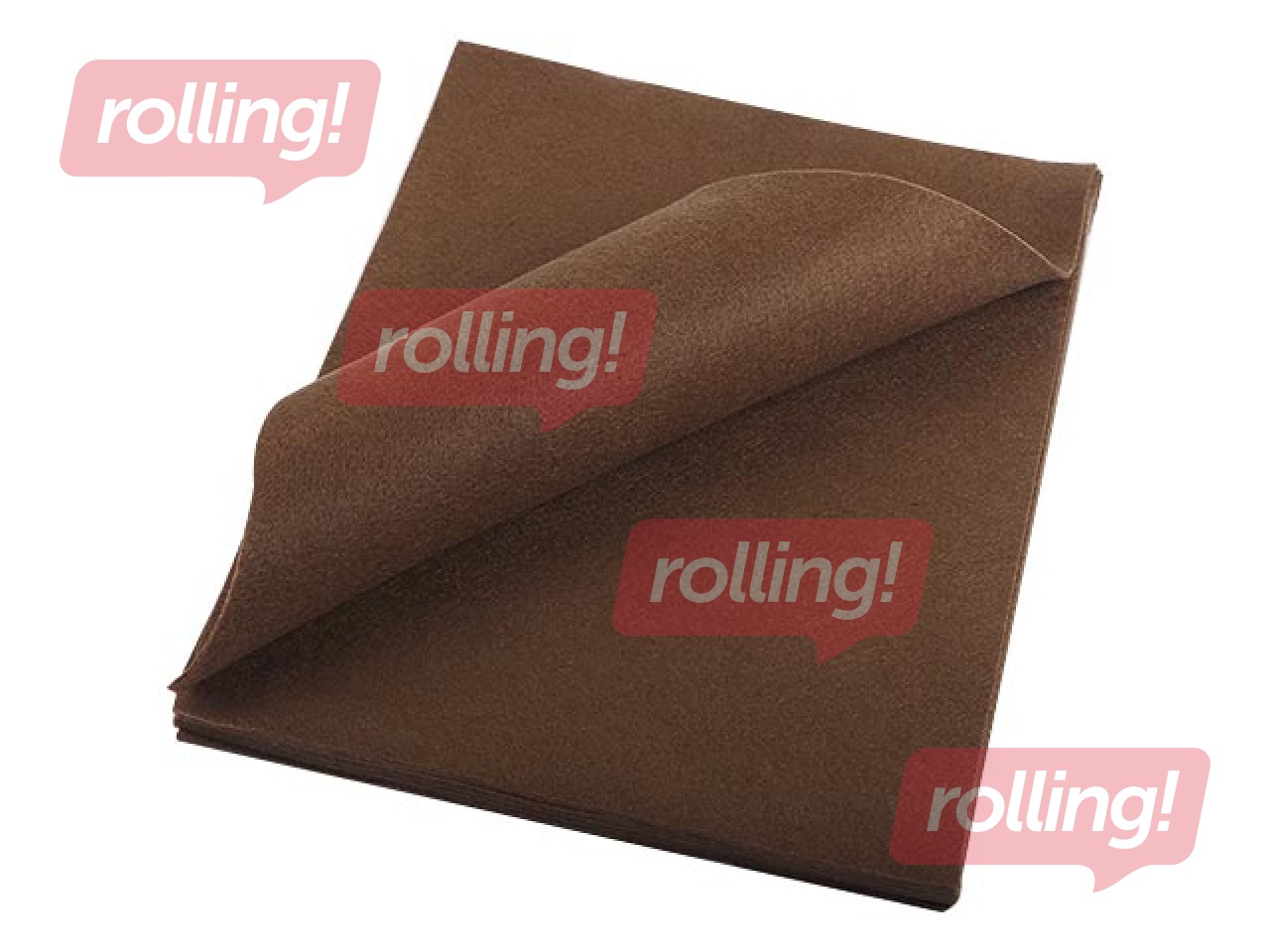 Filcs, 20x30 cm, 150g/m², brūns, 10 loksnes