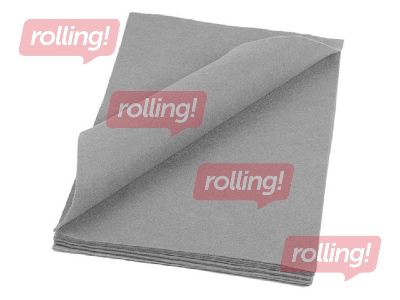 Войлок, 20x30см, 150г/м², светло-серый, 10 листов