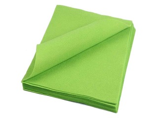 Felt, 20x30cm, 150g/m², lettuce green, 10 sheets