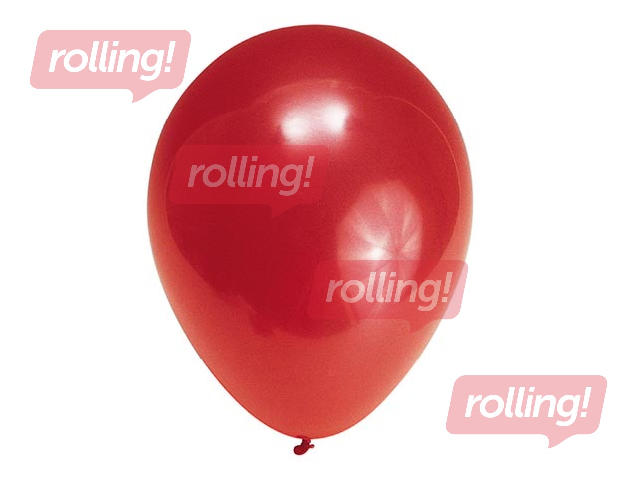 Red balloons, 15 pcs.