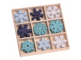 Filca ornamentu komplekts Crystals, 45 gab.