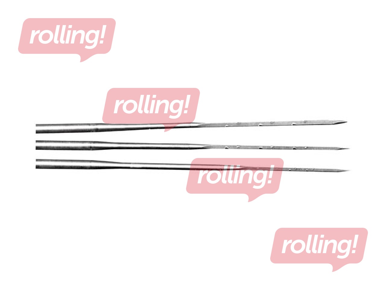 Felting needle set, 78 mm, 3 pcs., 3 types