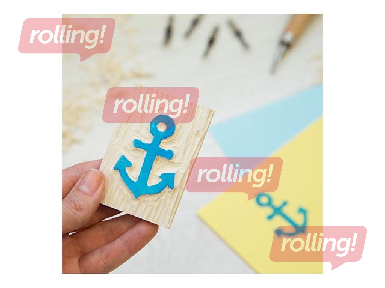 Grebšanas instrumentu komplekts linogriešanai