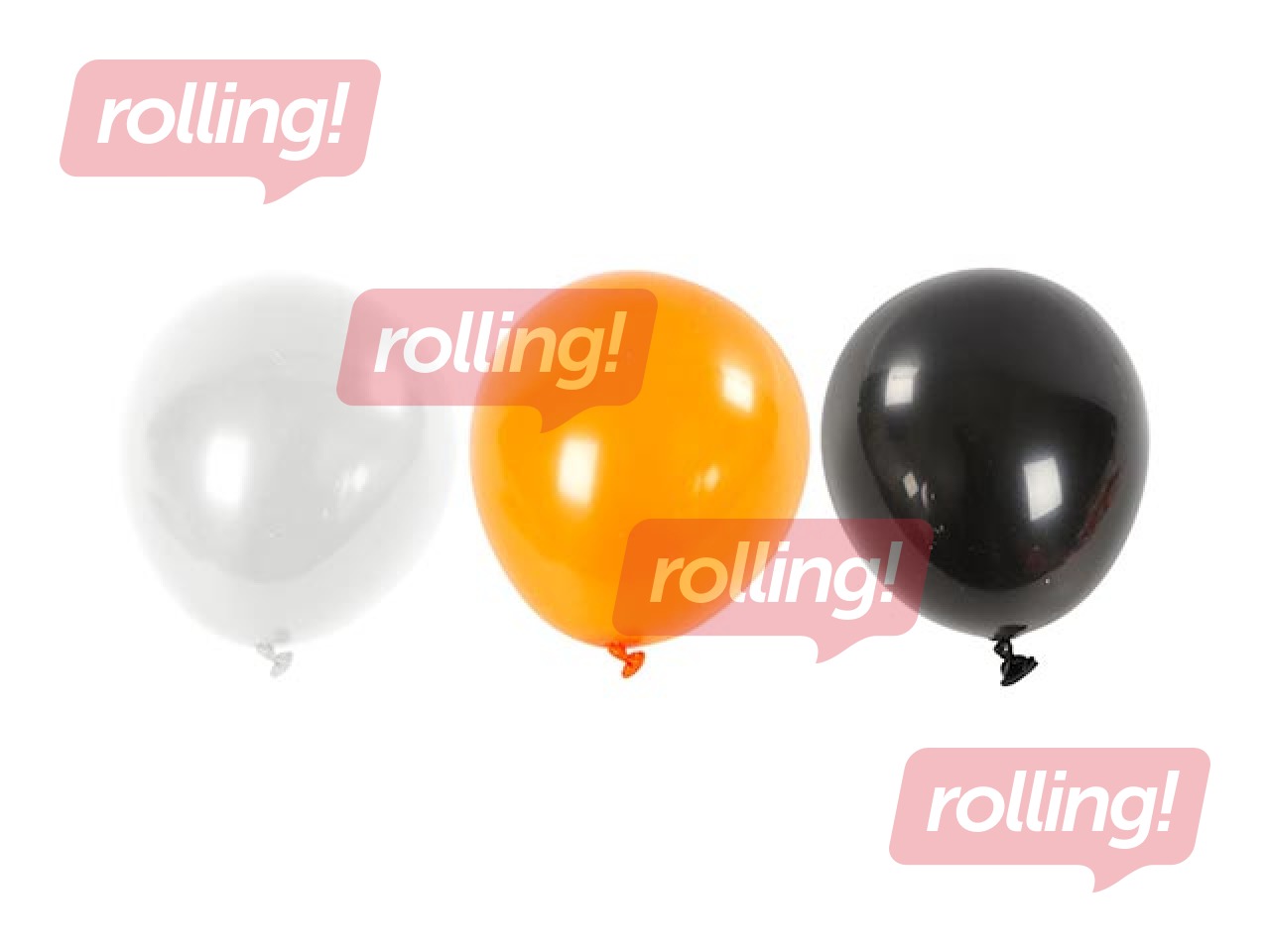 Balloons, colored, 10 pcs.