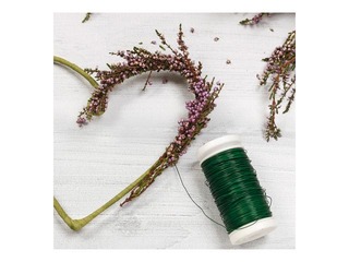 Krāsota stieple 0.35mm, 100m, tumši zaļa