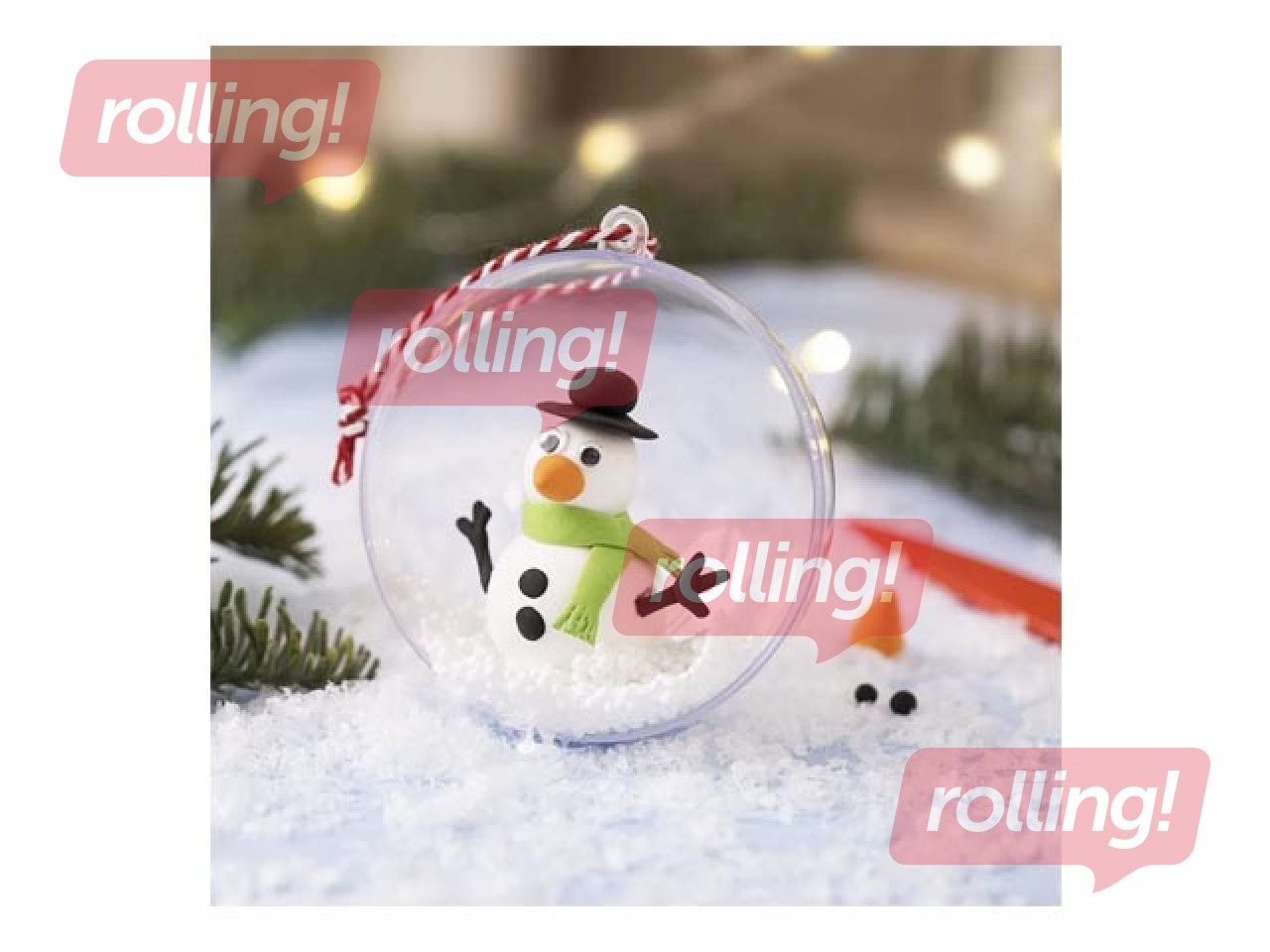 Radošais komplekts Craft Kit Modelling Baubles