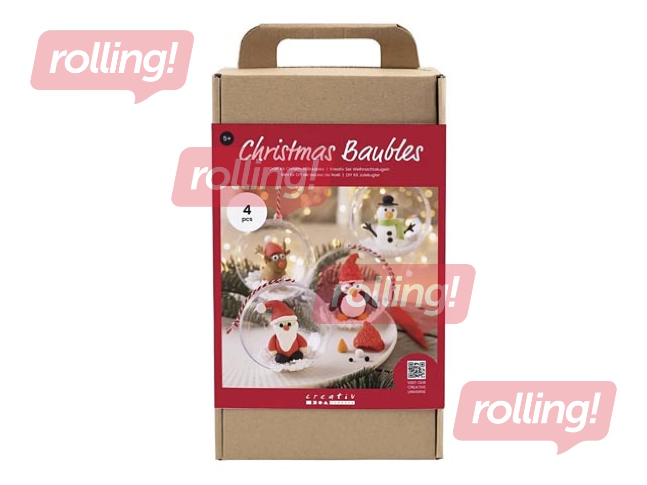 SALE Käsitöökomplekt Craft Kit Modelling Baubles