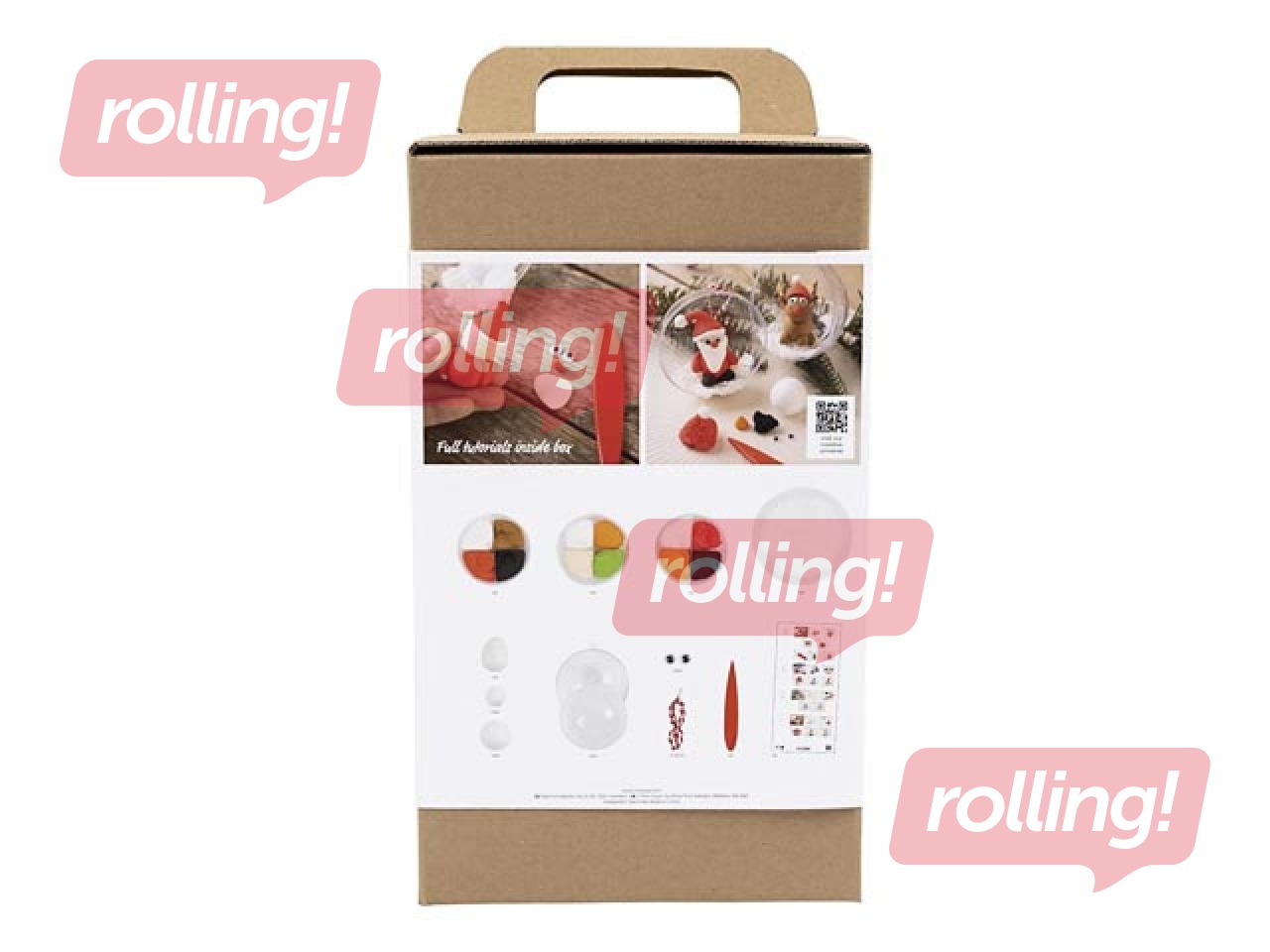 SALE Käsitöökomplekt Craft Kit Modelling Baubles