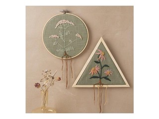 Craft Kit Embroidery, dusty green