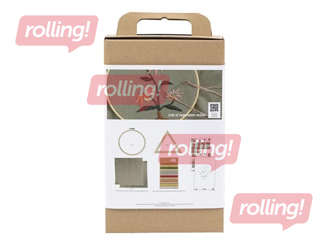 Radošais komplekts Craft Kit Embroidery 