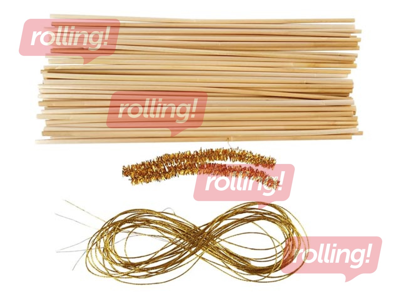 Radošais komplekts Mini Craft Kit Straw Angel