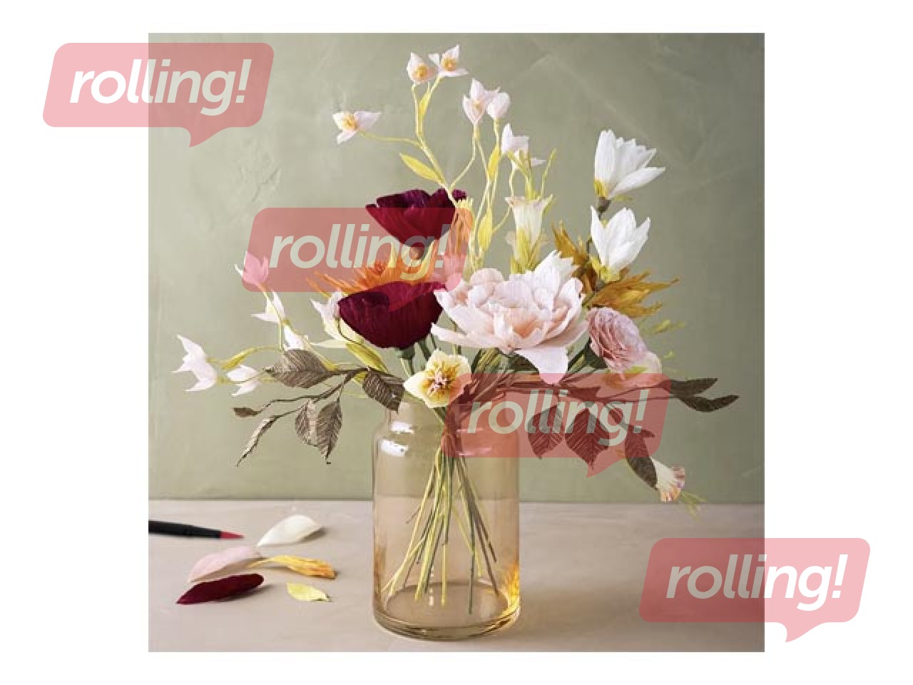 Radošais komplekts Craft Kit Crepe Paper