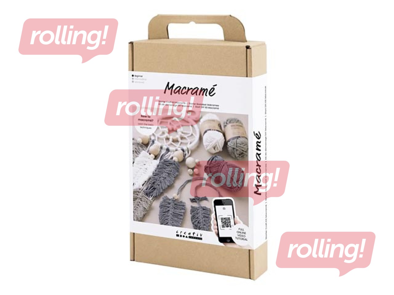 Стартовый набор для рукоделия Craft Kit Macramé