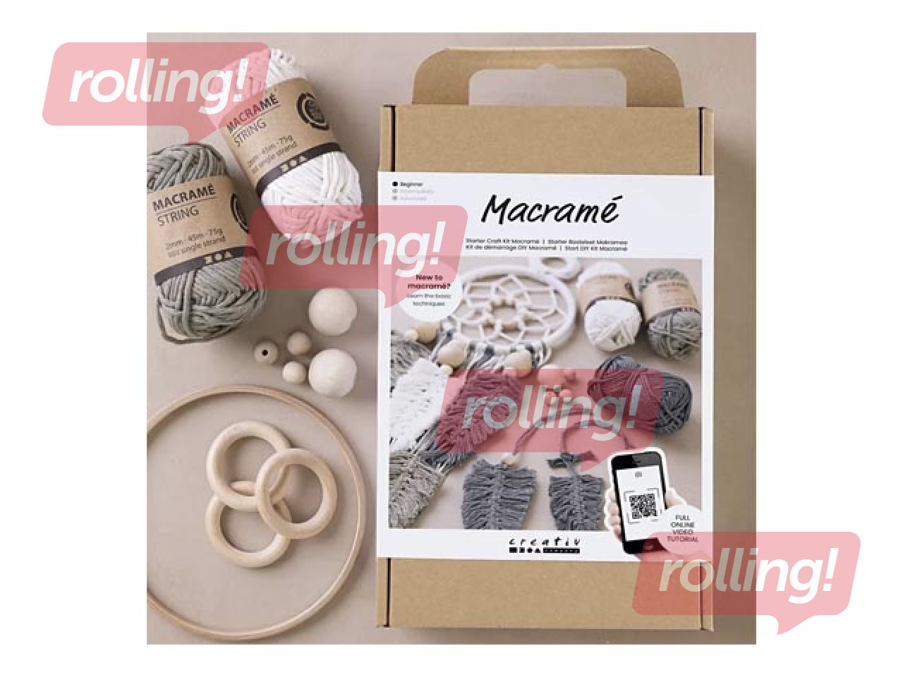 Стартовый набор для рукоделия Craft Kit Macramé