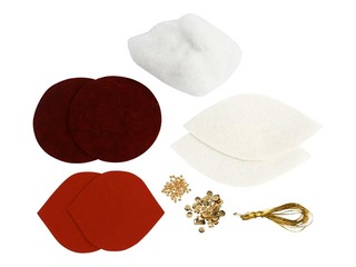 Radošais komplekts Mini Craft Kit Felt Ornaments