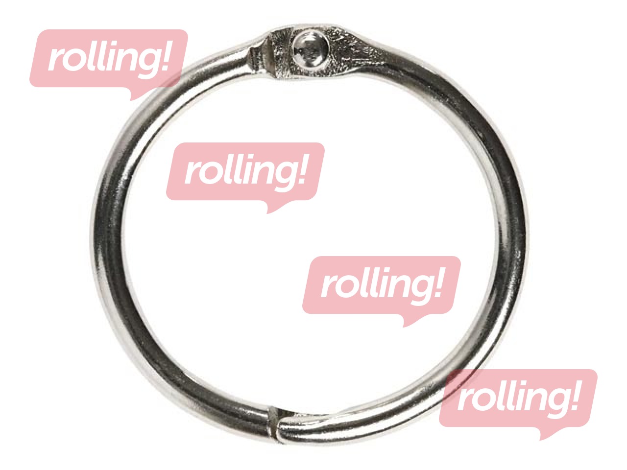 Металлические кольца, Ø25мм, 10 шт.