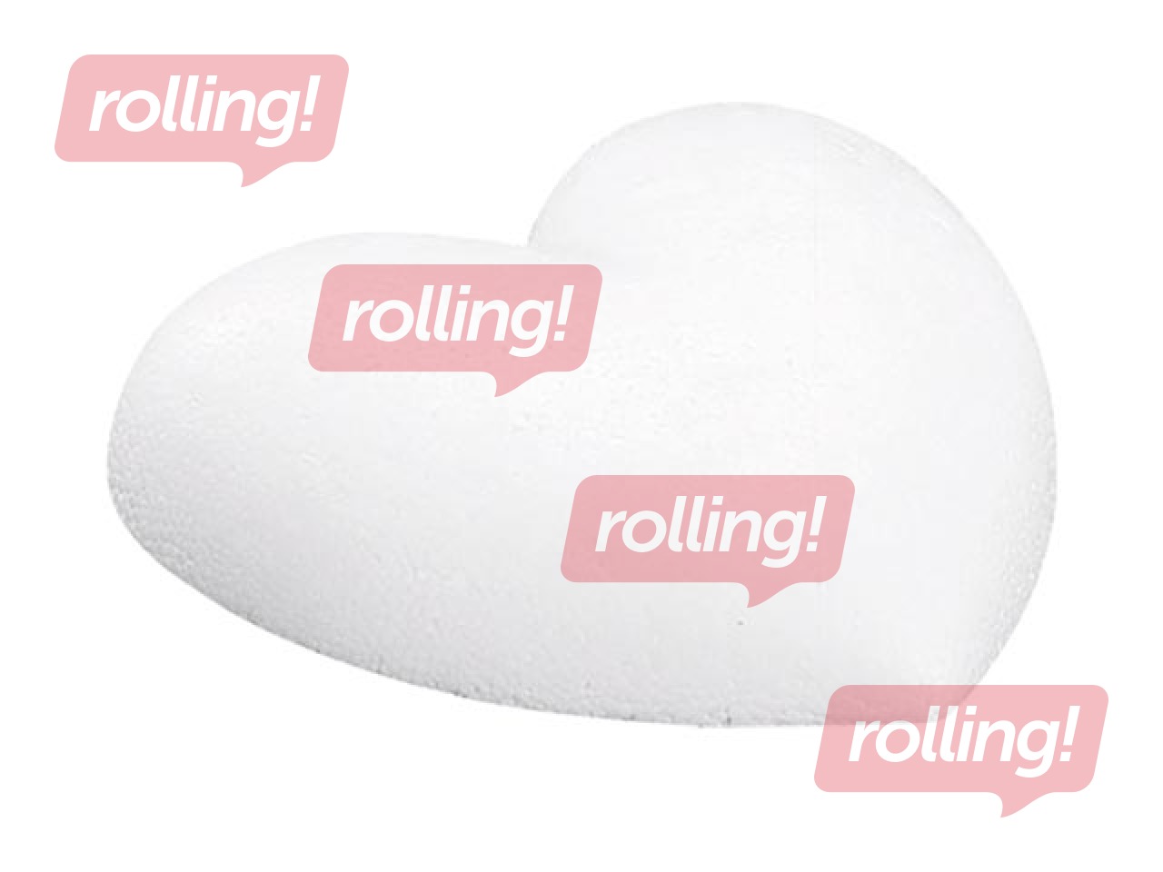 Putuplasta sirds, plakana, 9cm