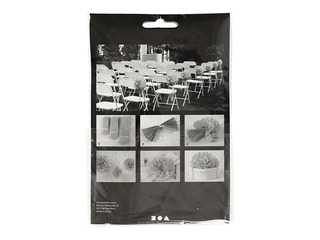 Tissue pompons, lime green, 3 pcs.