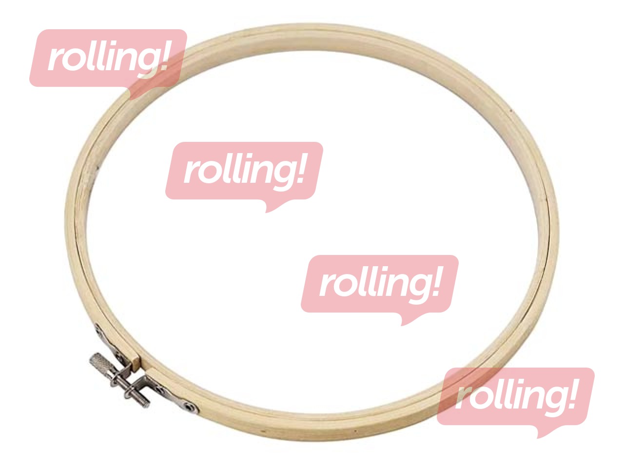 Izšūšanas riņķis, koka, D:20cm