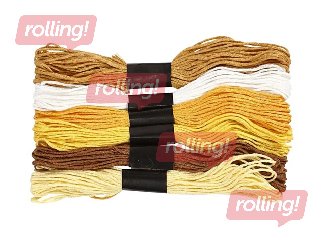 Tikkimisniit, kuldne, 6 tk.