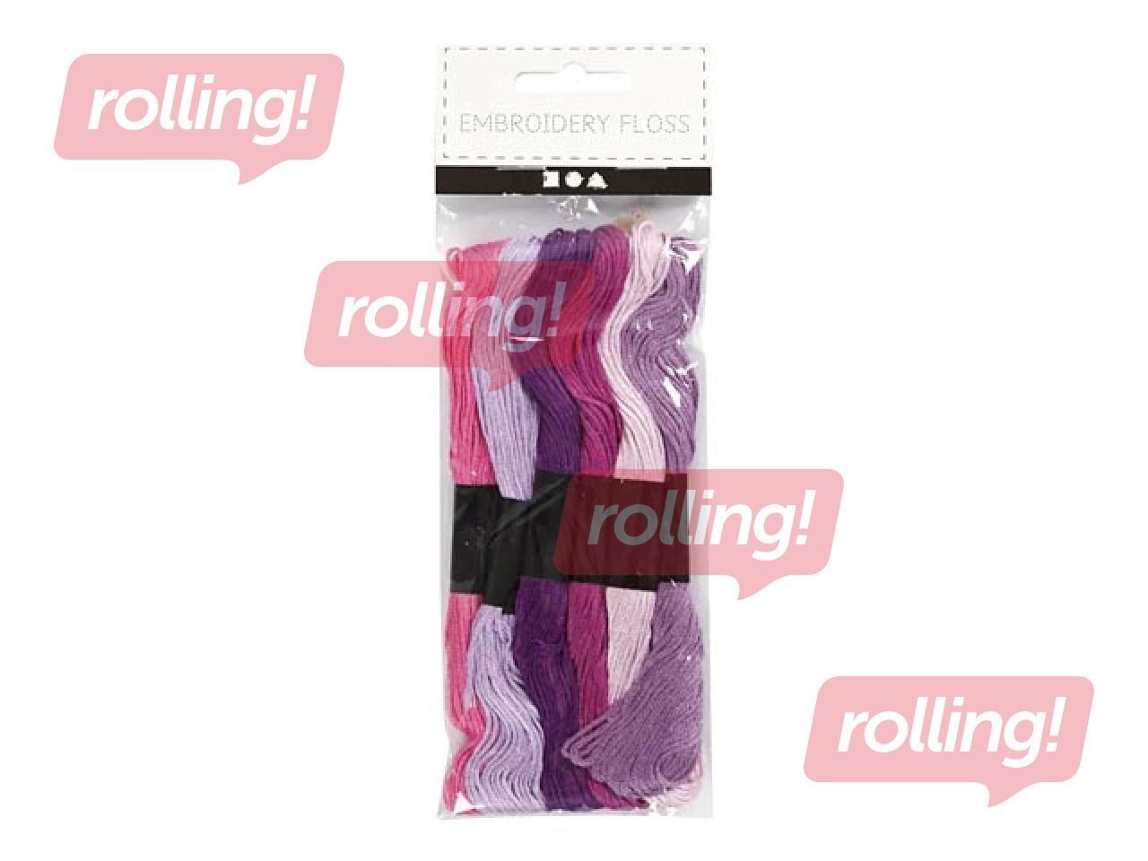 Tikkimisniit, lilla, 6 tk.