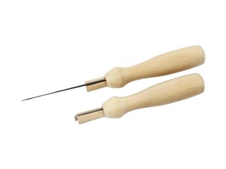 Filcēšanas adatu turētājs un 5 adatas