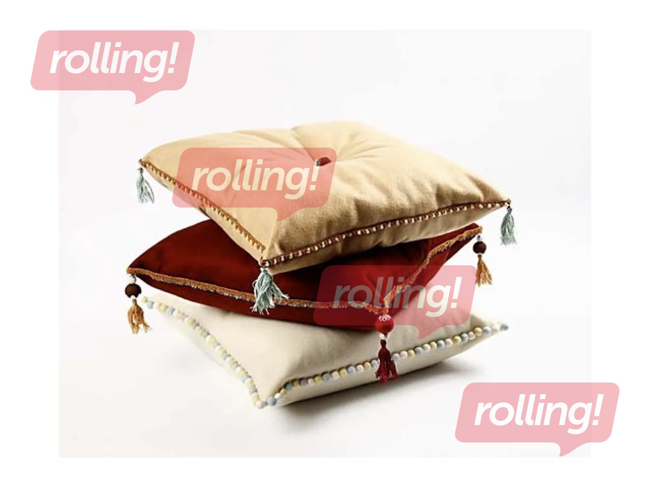 Filca bumbiņas, 10-20 mm, 52 gb., dažādas krāsas