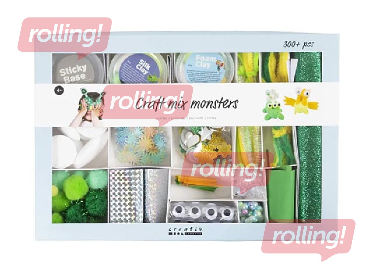 Radošais komplekts Monsters