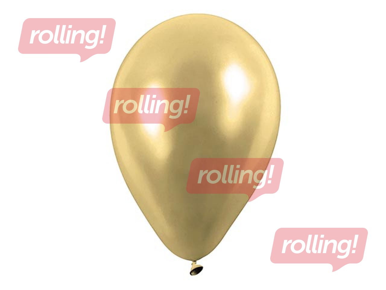 Balloons, gold, 8 pcs.