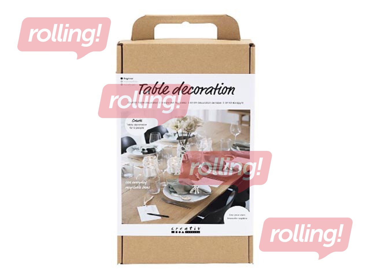 Radošais komplekts Craft Kit Table Decoration