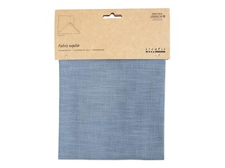 Fabric napkin 42x42 cm, 2 pcs, pigeon blue