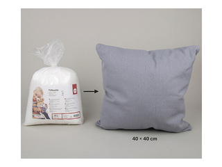 Mīksto rotaļlietu pildījums, ļoti pūkains, pārslās, 100% poliesters, 300g  
