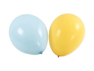 Balloons, assorted colours, 50 pcs.