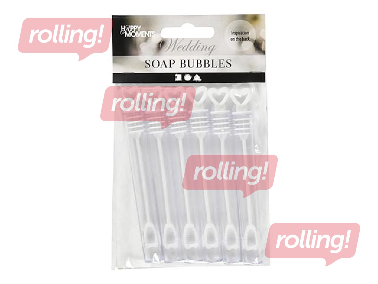 Soap bubbles, 4.5ml, 6 pcs.