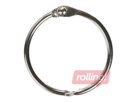 Grāmatu riņķi, Ø32mm, 8 gab.