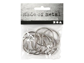 Grāmatu riņķi, Ø32mm, 8 gab.