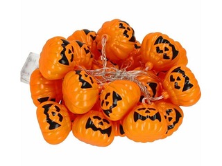 Halloweeni LED valgusega kaunistus Springos, kõrvitsapallid, 20 LED-i, 3m