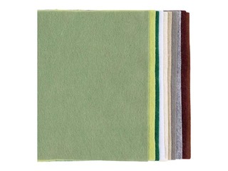 Фетр Creativ Company, натуральный, 10 листов, 21x29.7см