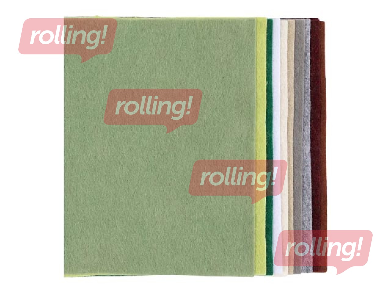 Фетр Creativ Company, натуральный, 10 листов, 21x29.7см