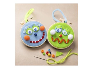 Filcs Creativ Company, zilā/zaļā harmonija, 10 loksnes, 21x29.7cm