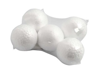 Putuplasta bumba Creative Company, 5cm diametrs, 5 gab.