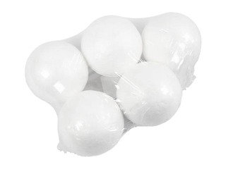 Putuplasta bumba Creative Company, 7cm diametrs, 5 gab.