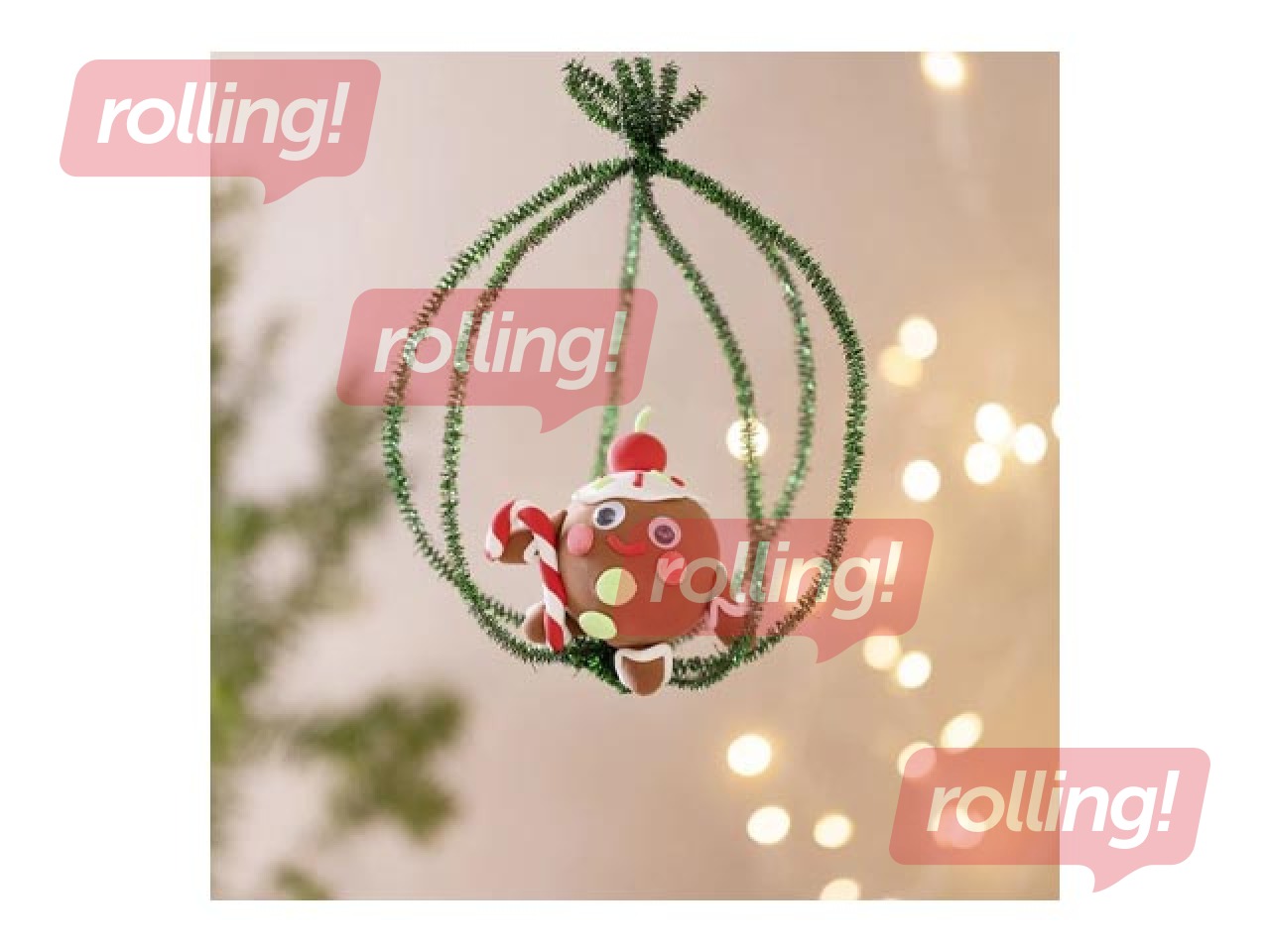 Putuplasta bumba Creative Company, 7cm diametrs, 5 gab.