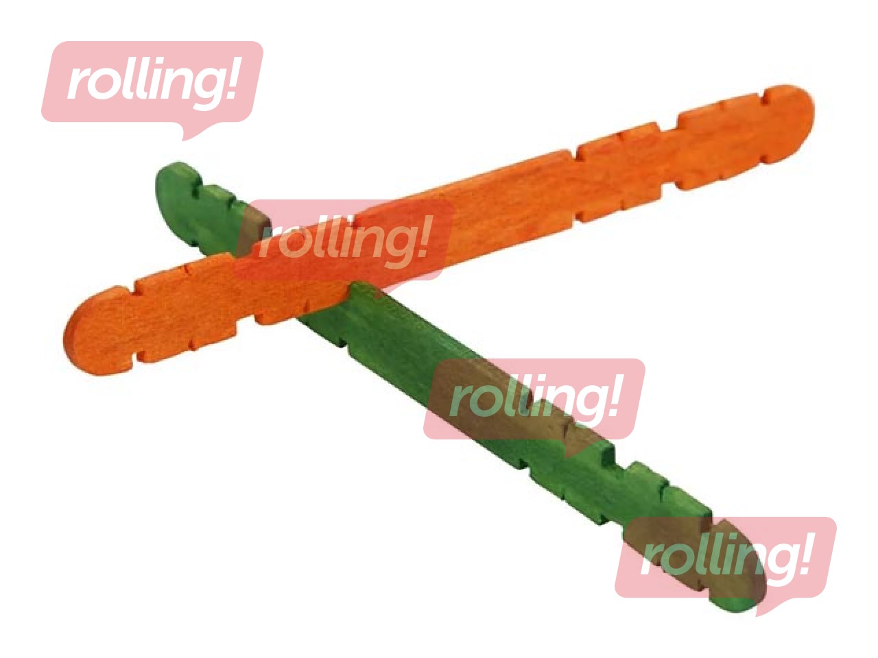 Ehituspulgad, värvilised, 1000 tk.