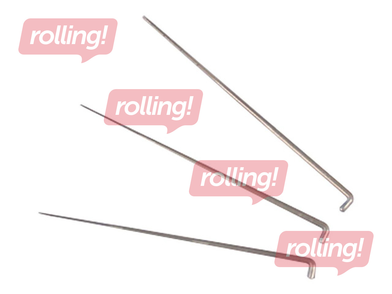 Filcēšanas adatu komplekts, 3 veidi, 75mm, 3 gab.