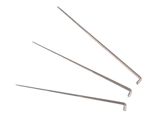 Viltimisnõelte komplekt, 3 tüüpi, 75mm, 3 tk.