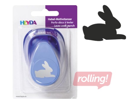 Декоративный дырокол большой, заяц