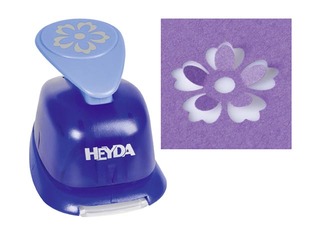 Декоративный дырокол большой, pop - up, цветок